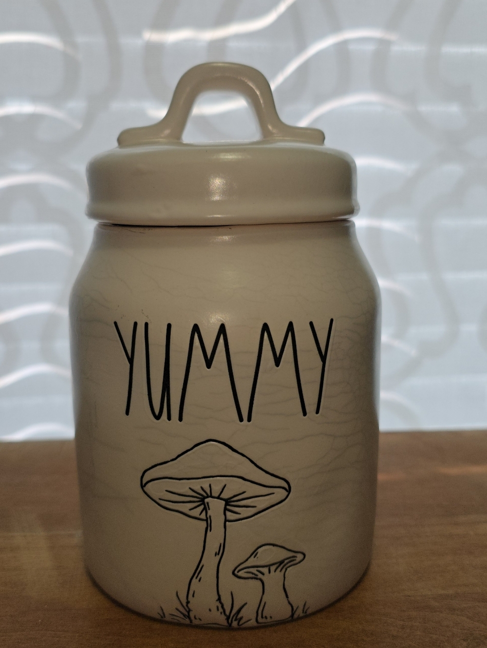Rae Dunn Mushroom Jar